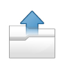 アップロード（一時的なデータ送受信）_アイコン