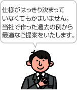 お客様のポイントと当社の見方のズレを埋めることで、出来上がってからの満足度が違います。